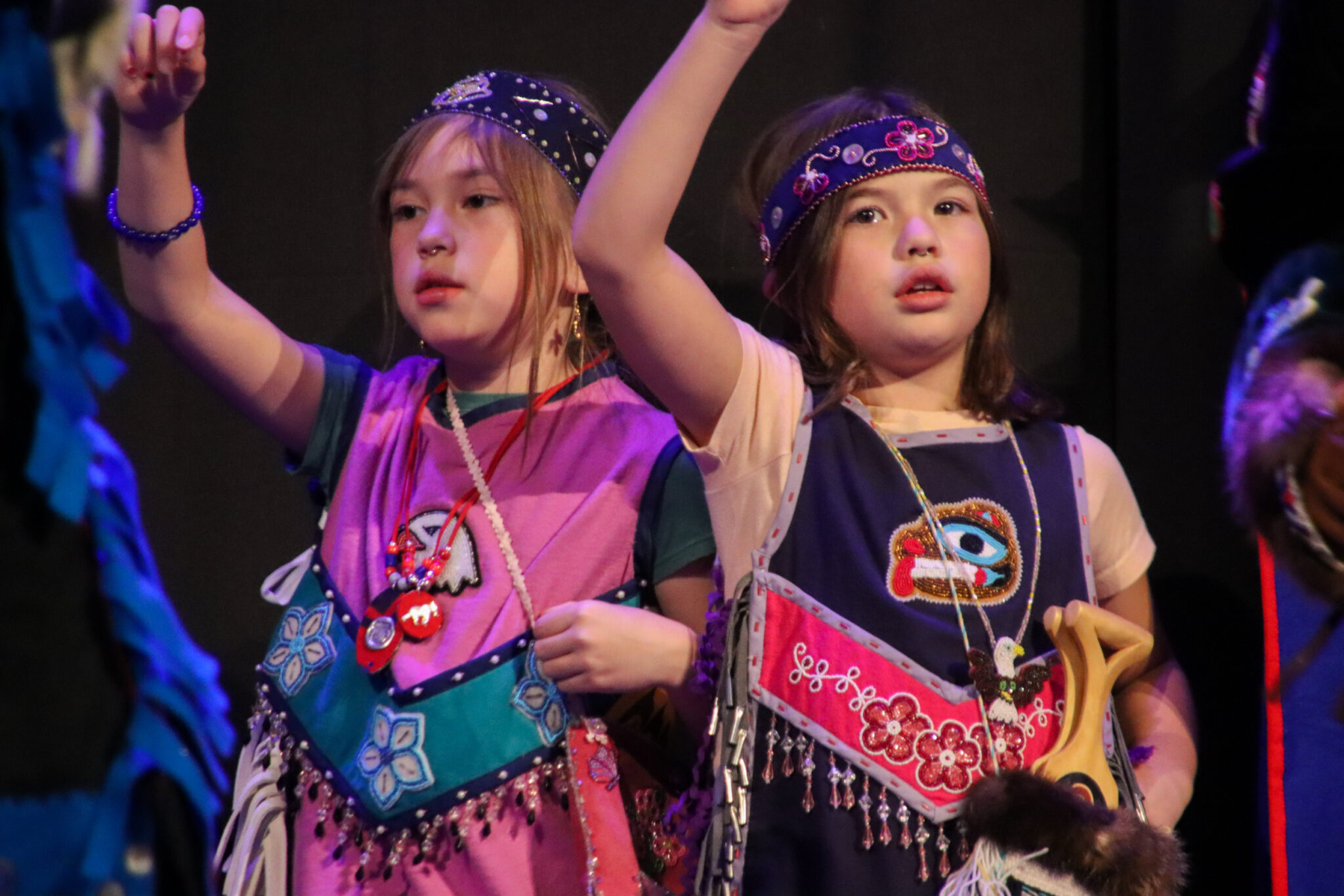 'Lift your spirit' Alaska Native dancers dazzle at first Quyana