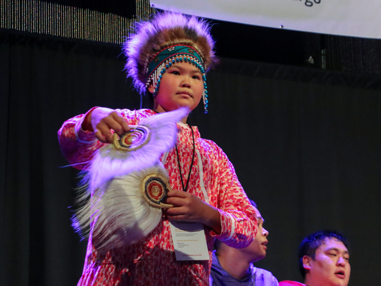 'Lift your spirit' Alaska Native dancers dazzle at first Quyana