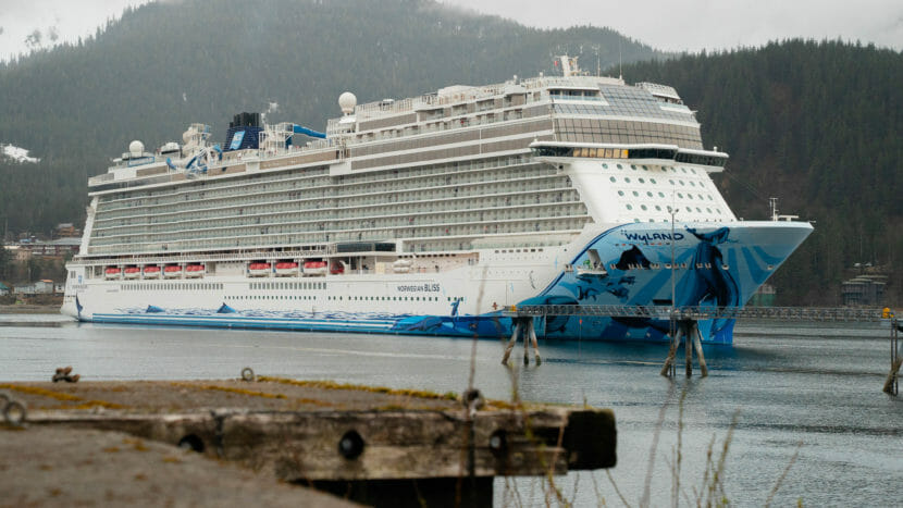 a cruise ship