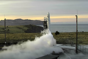 a Kodiak rocket launch