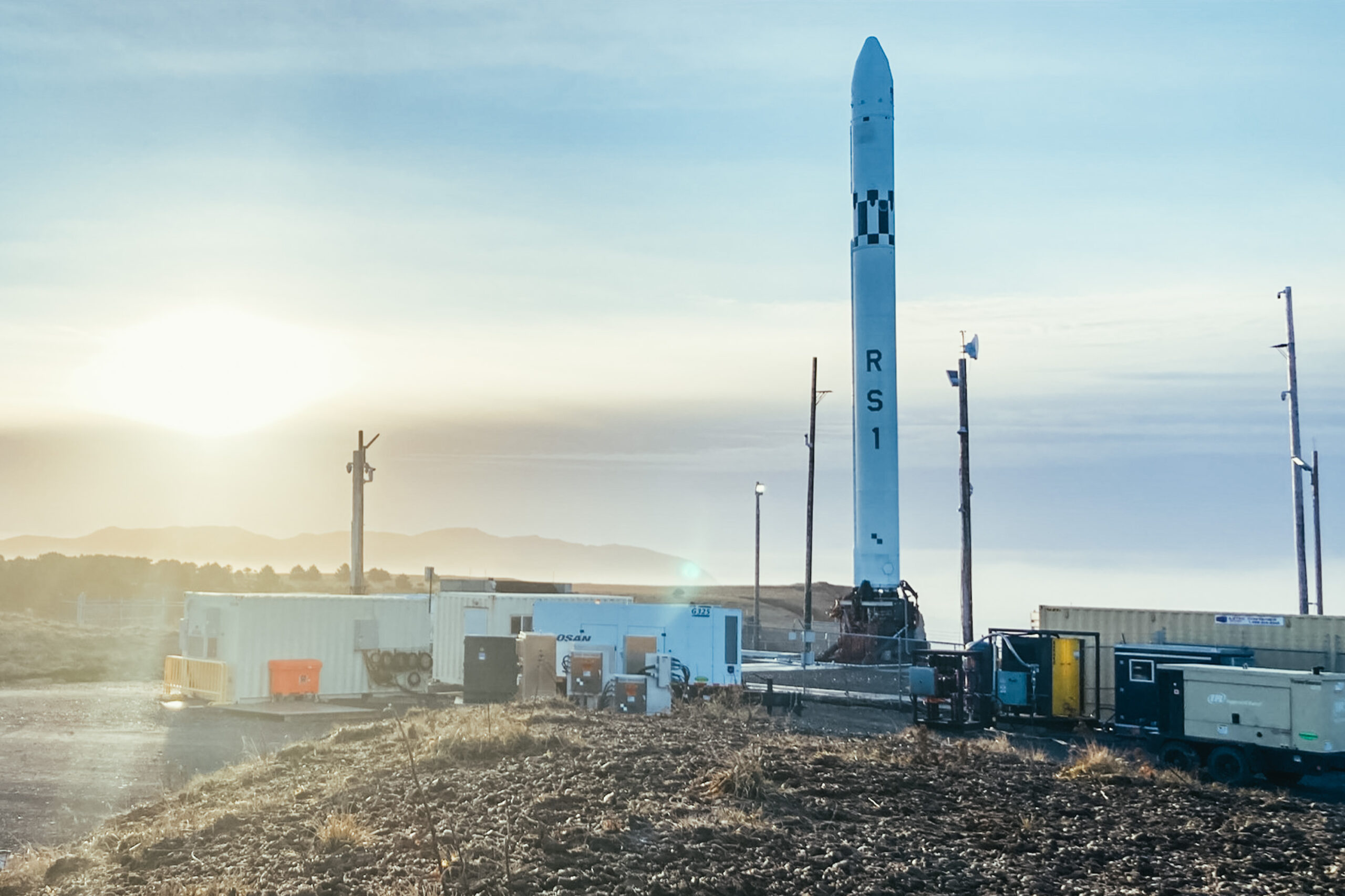 a rocket in Kodiak
