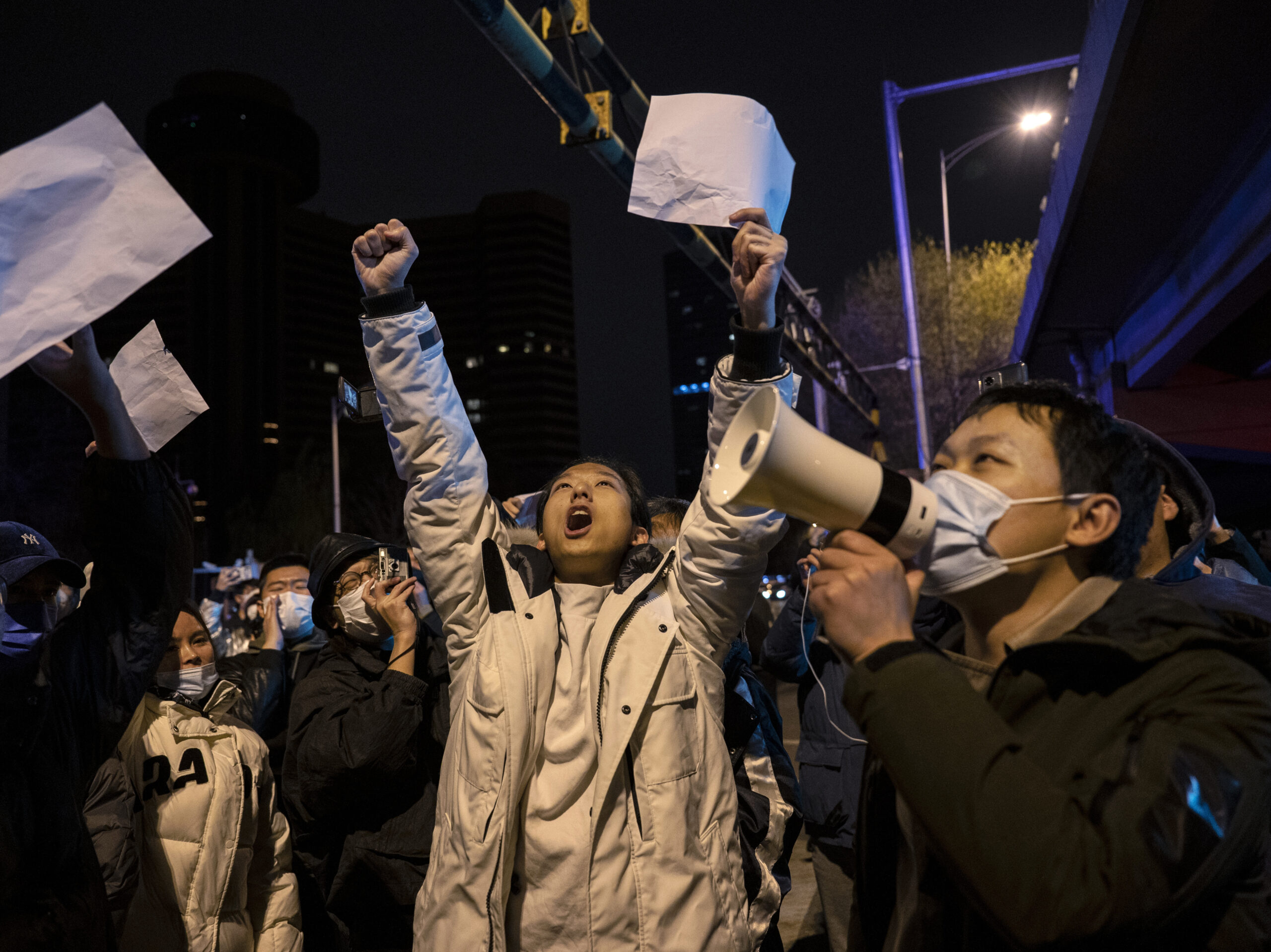 China COVID lockdown protesters