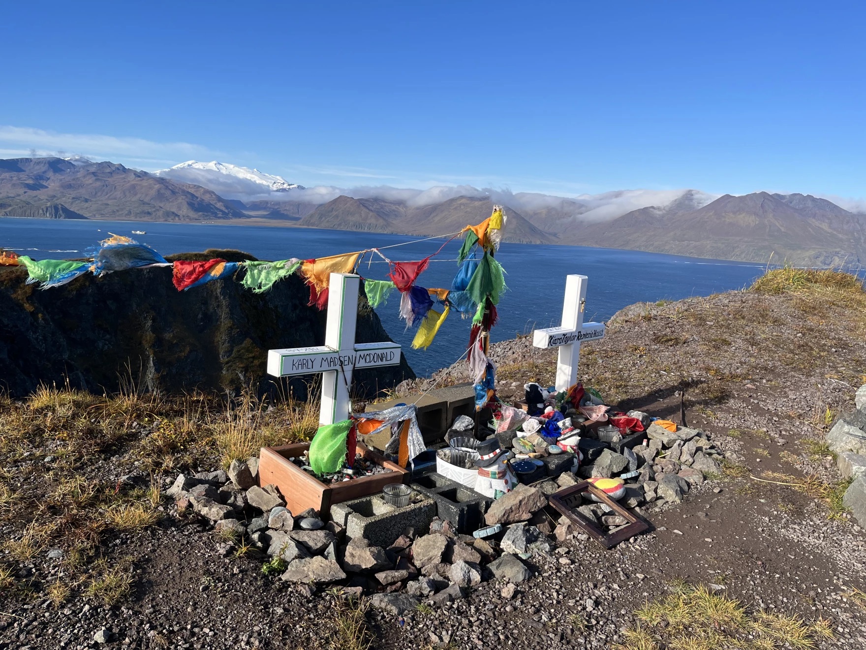 an Unalaska car crash memorial