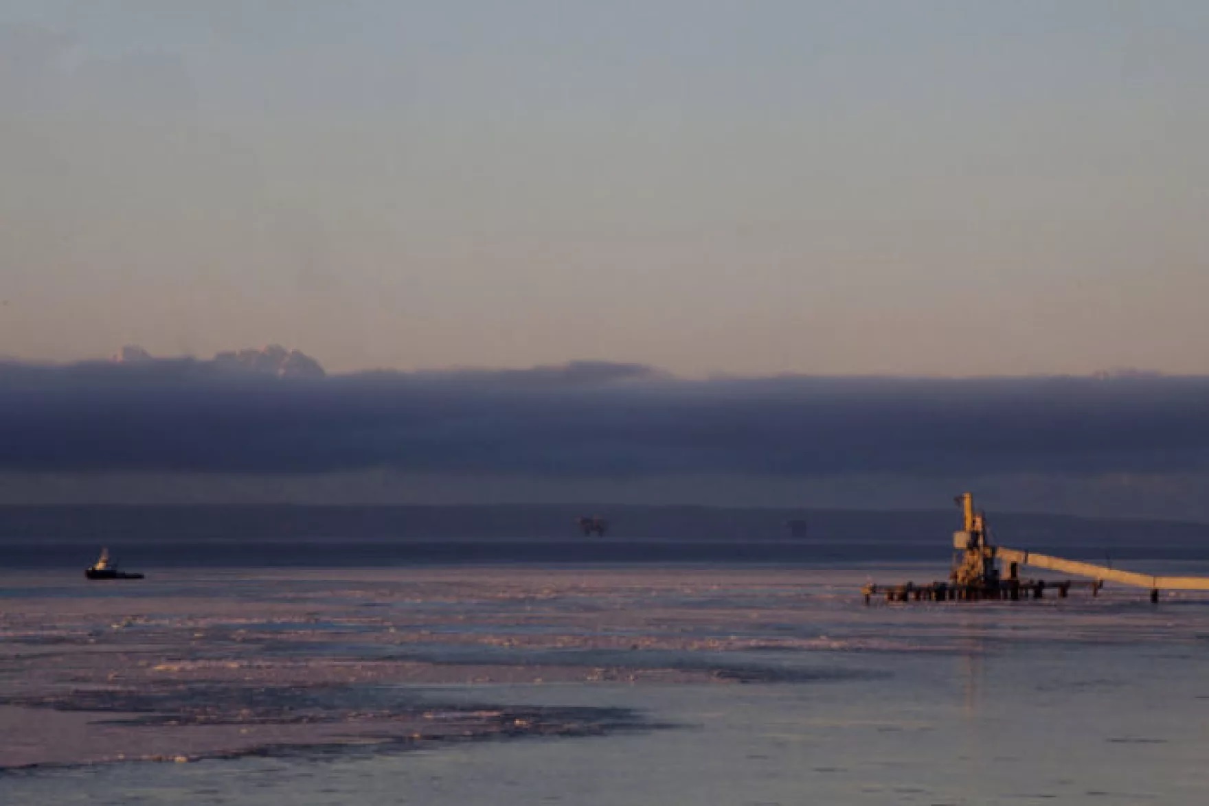 a Cook Inlet oil platform