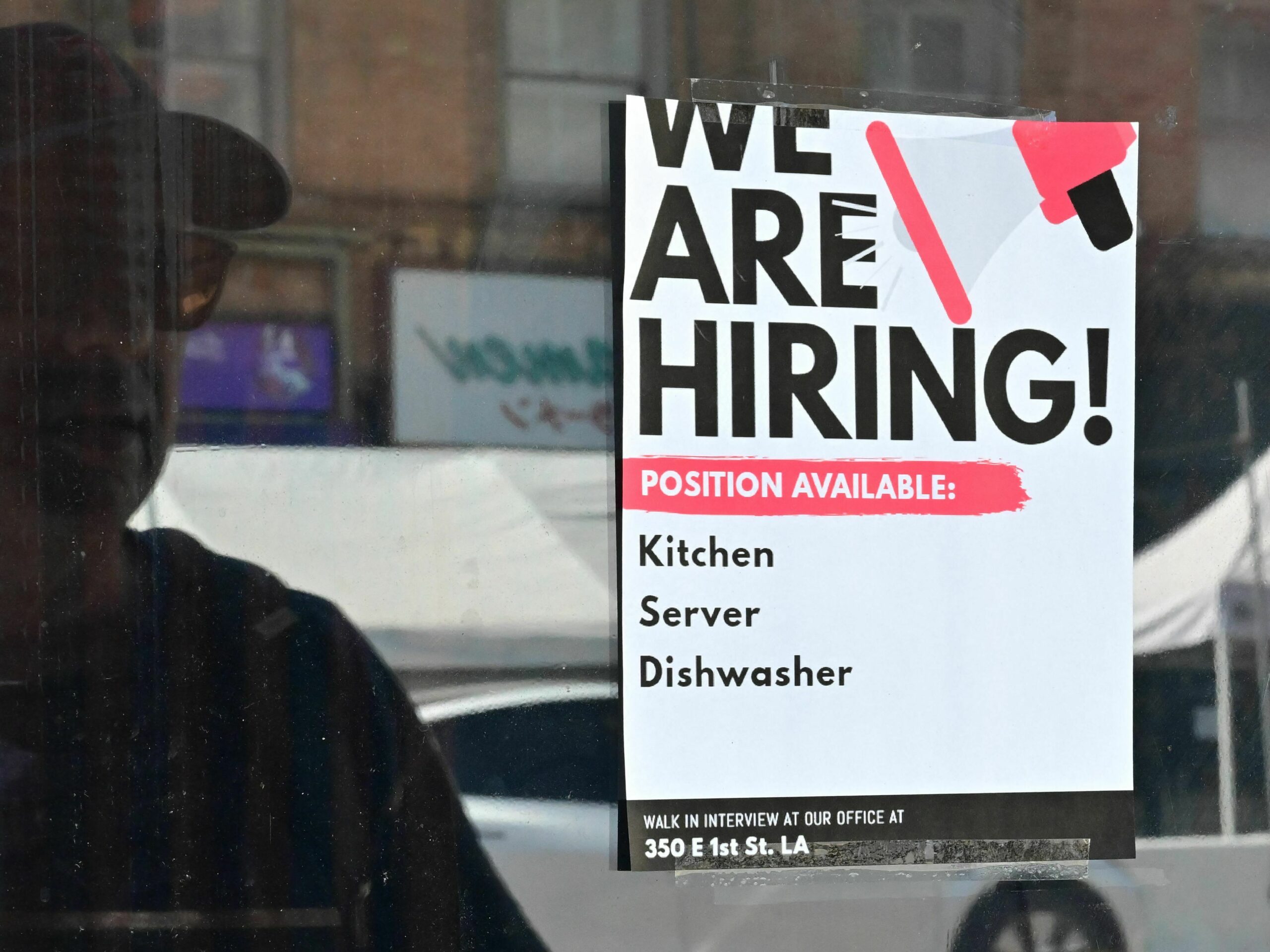 a hiring poster