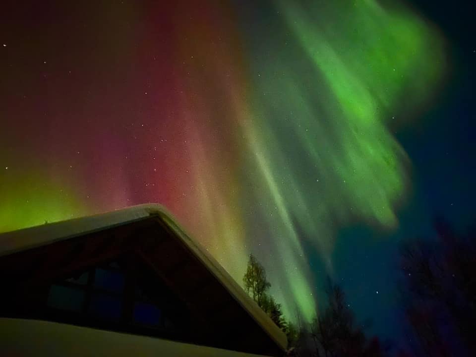 an aurora borealis