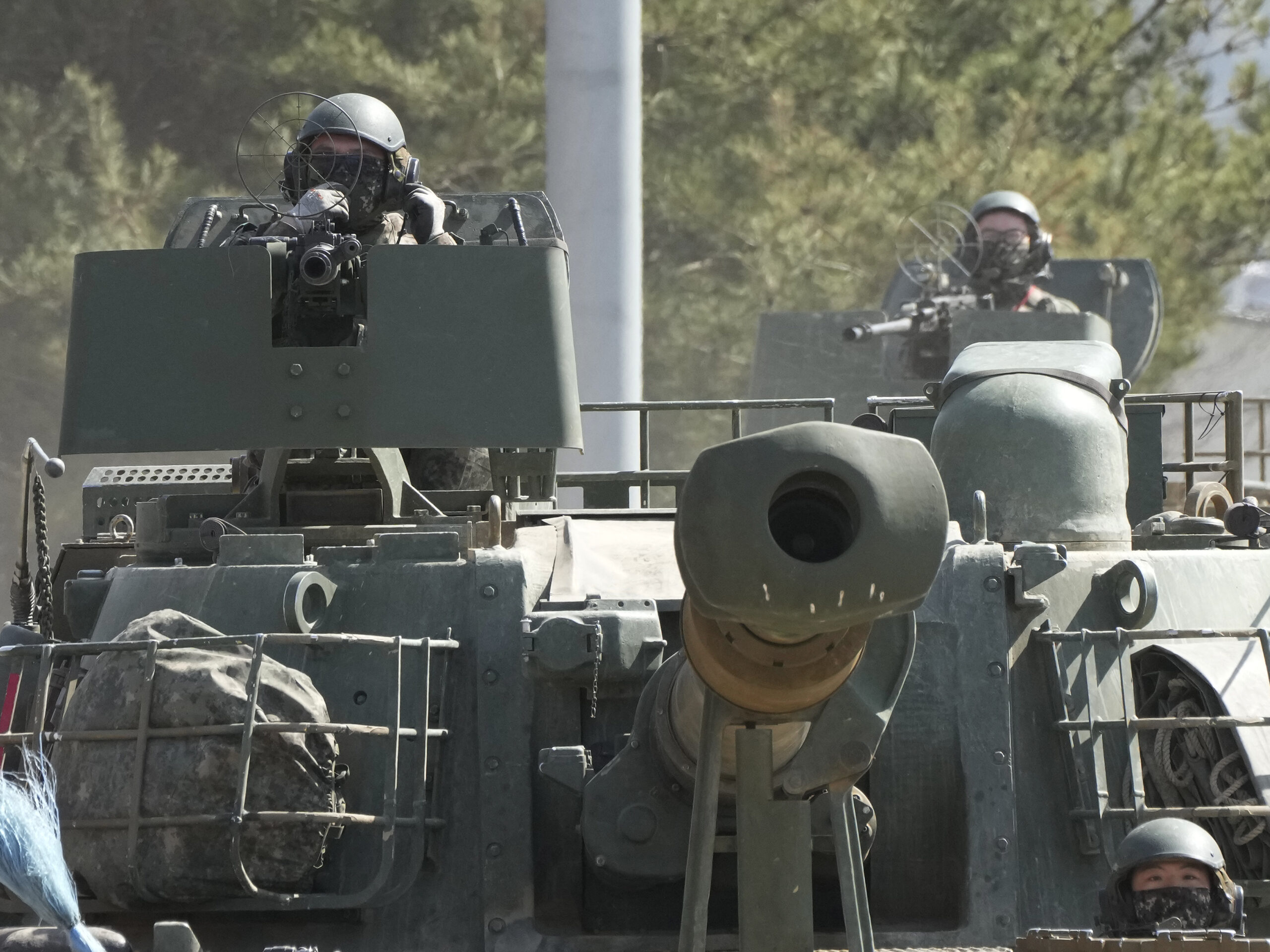 a South Korean howitzer