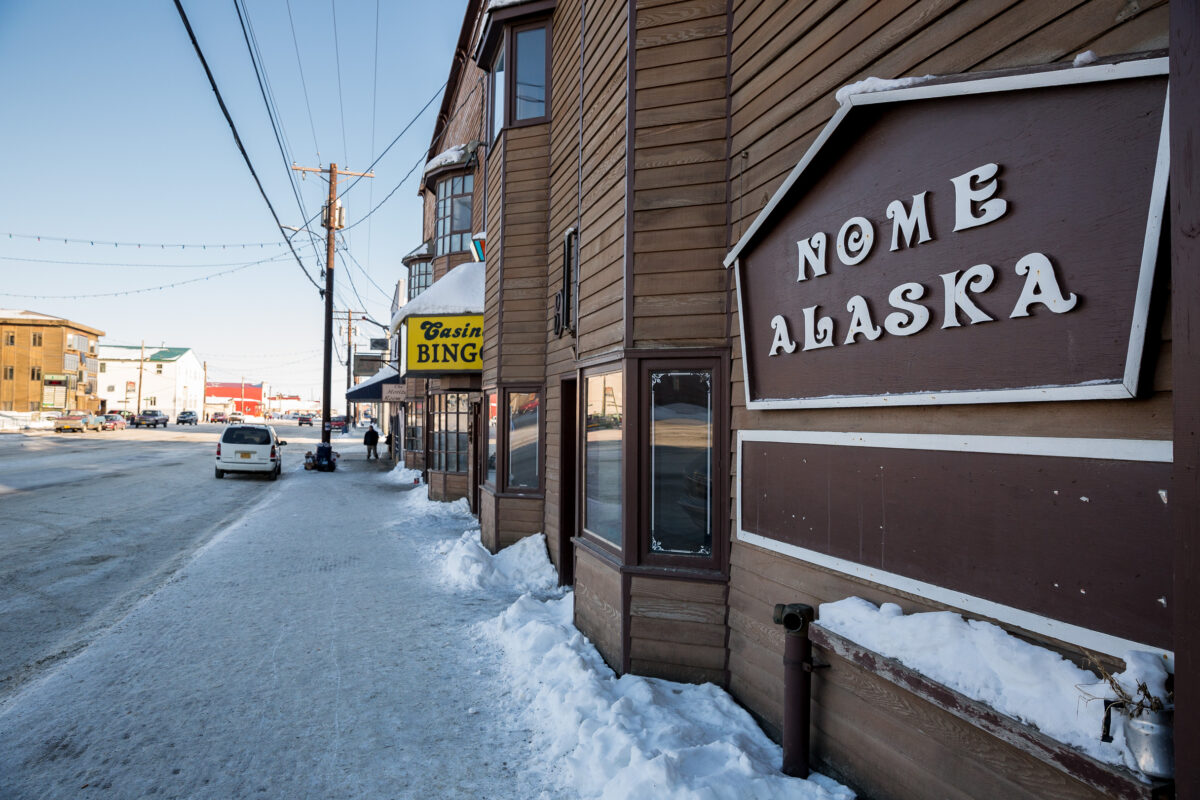 Front Street in Nome