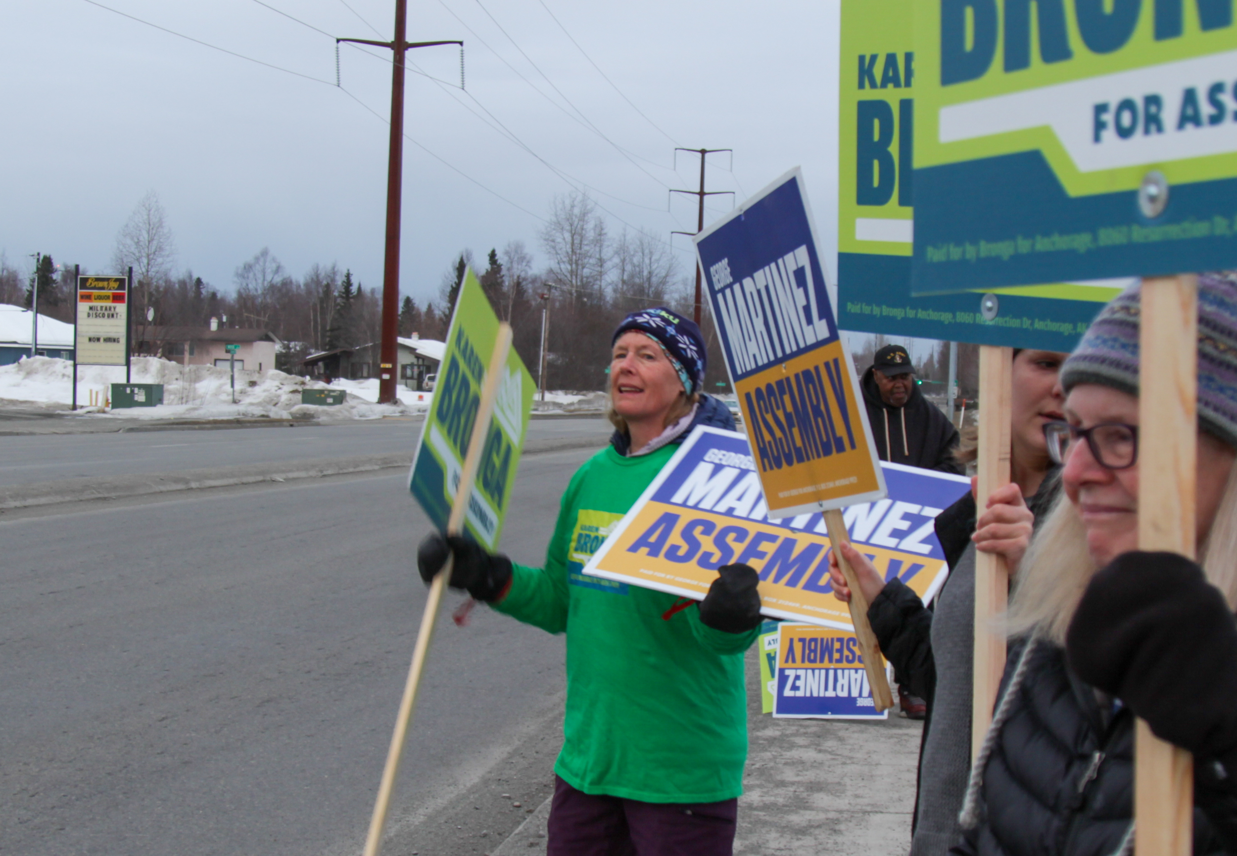 230404-Election Sign Waving-LOUGHLIN-3 - Alaska Public Media