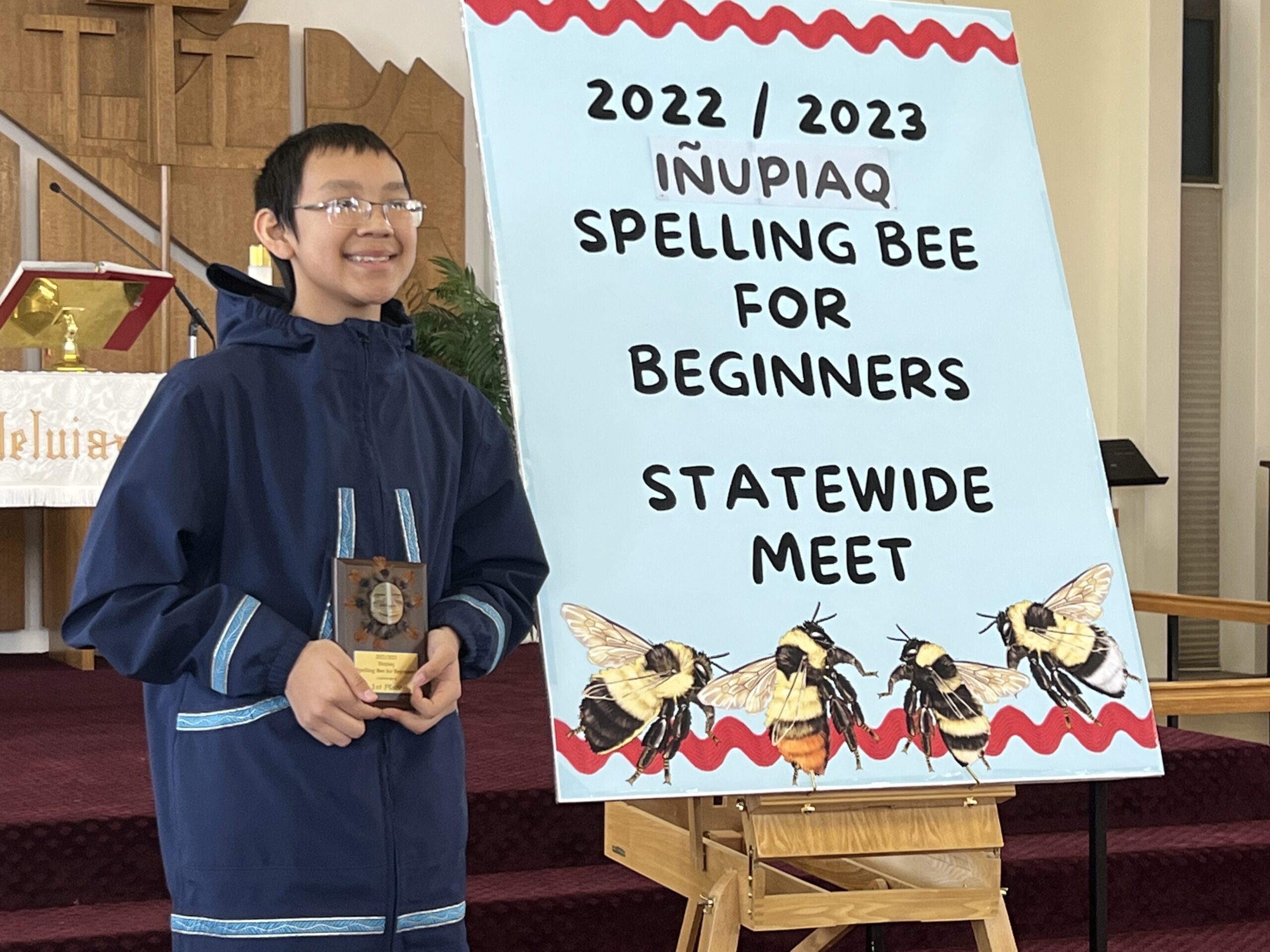 Inupiaq spelling bee winner