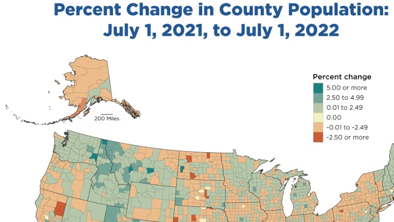 Alaska Population Dipped Last Year Census Bureau Finds Alaska Public   Cenusus Illustration 