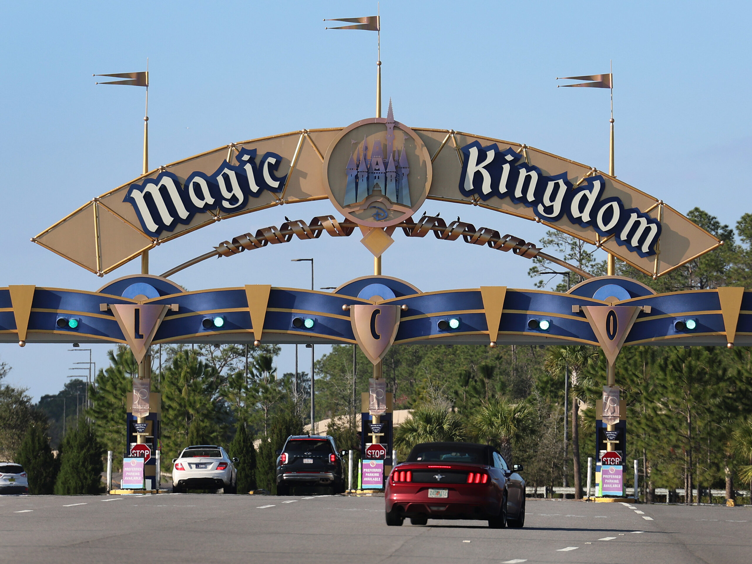 a Walt Disney World entrance