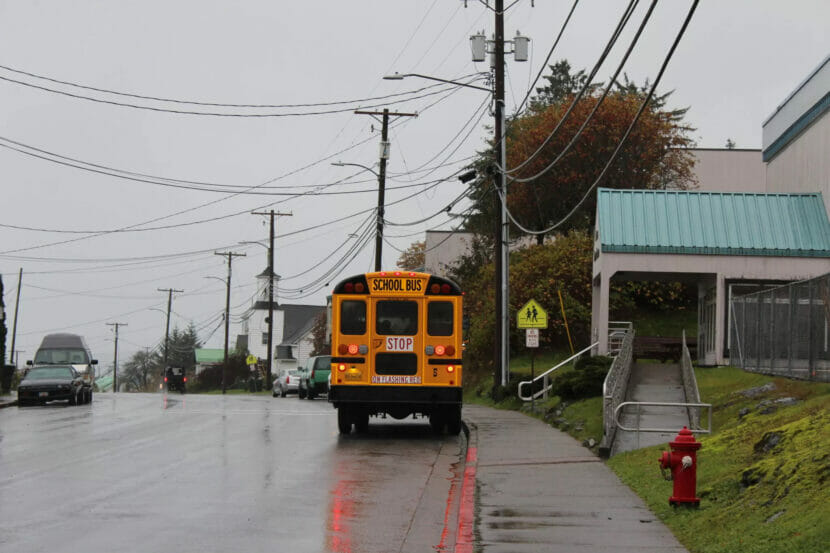 a Wrangell school bus