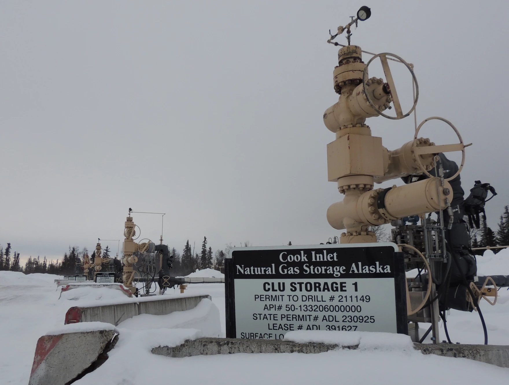 The Cook Inlet Natural Gas Storage Alaska facility