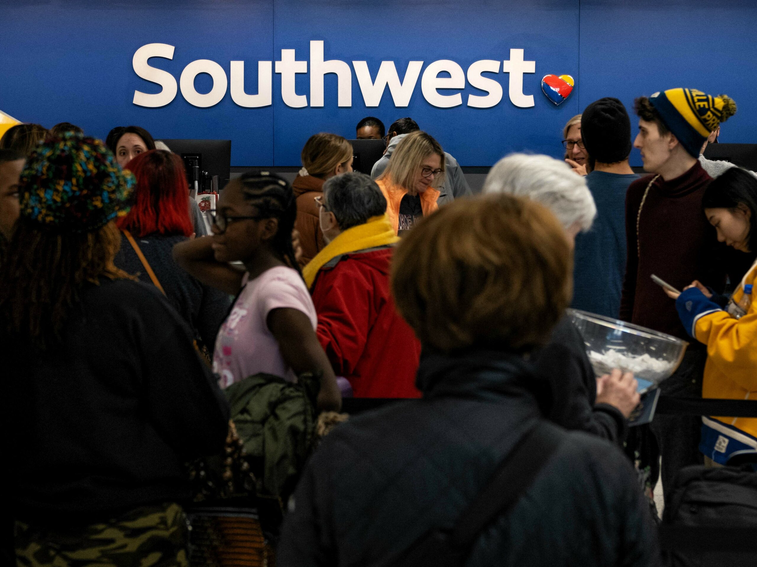 Southwest Airlines passengers
