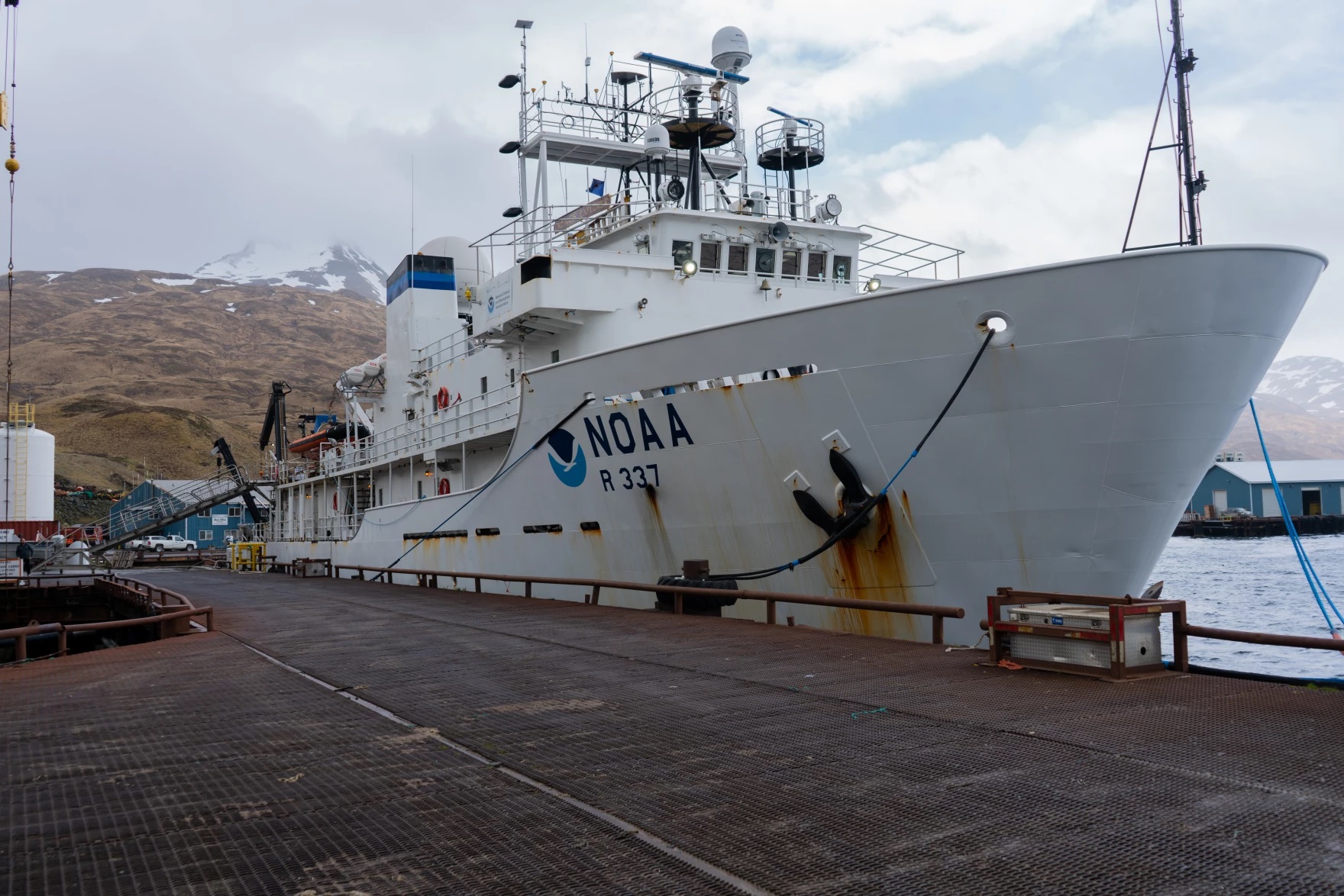 a NOAA vessel