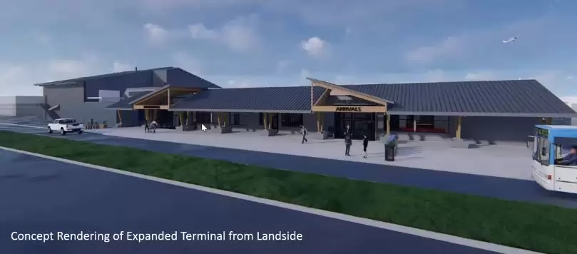 proposed Sitka airport expansion