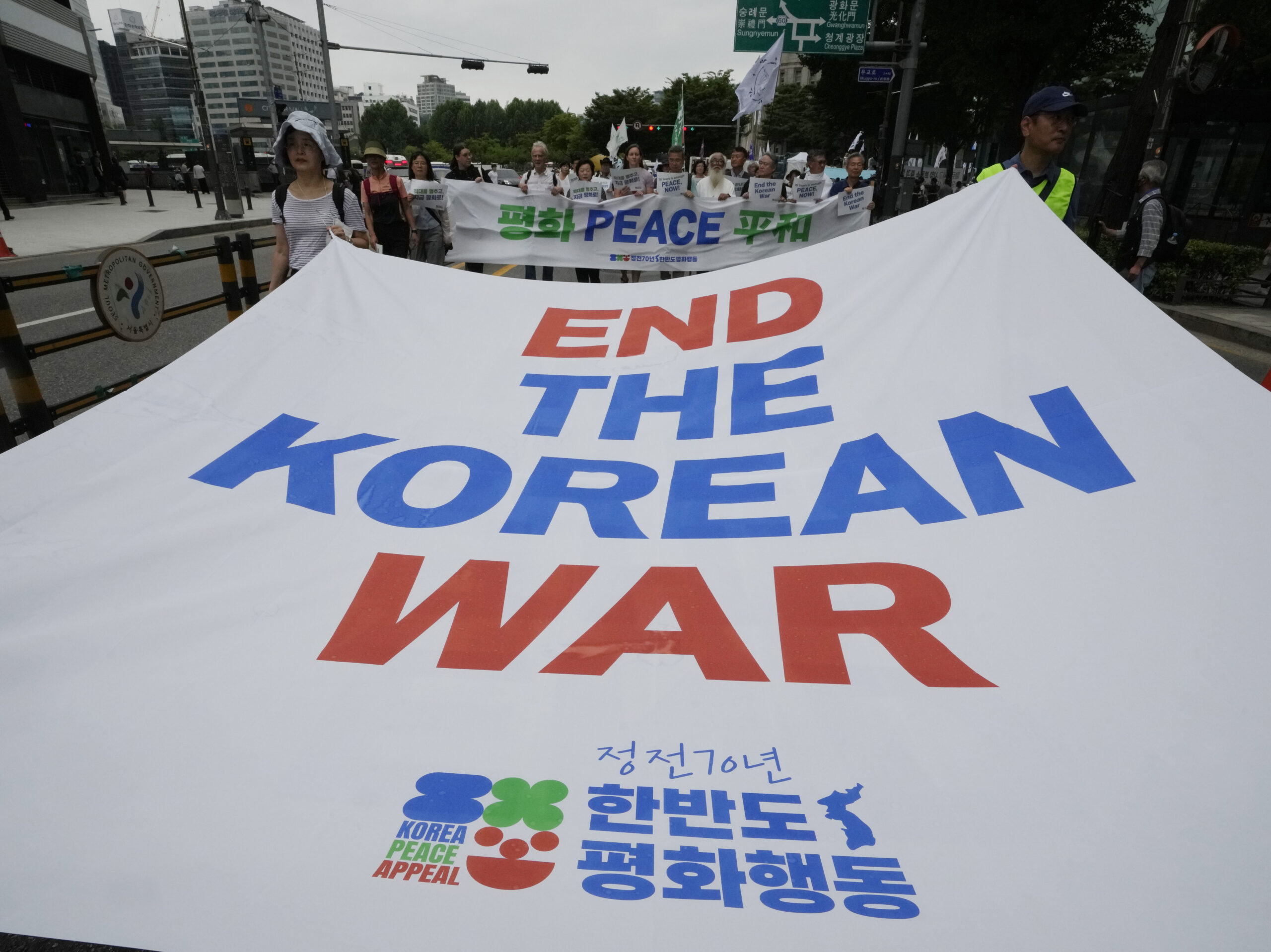 Korean peace activists