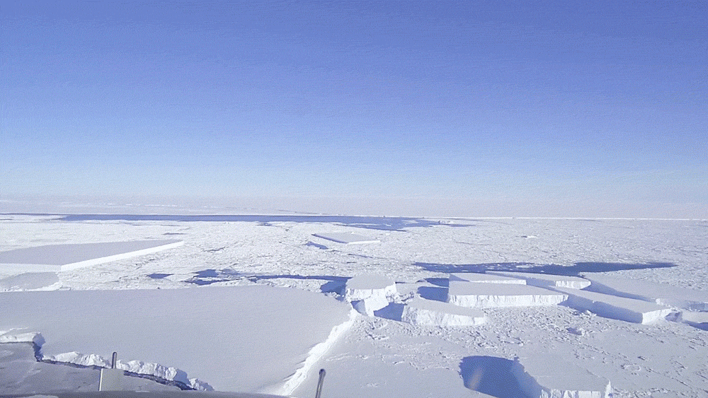 a sea ice drone
