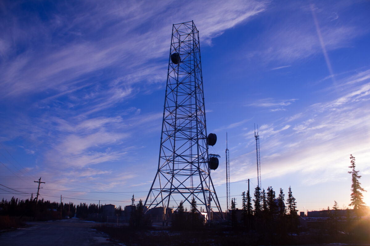 a communications tower