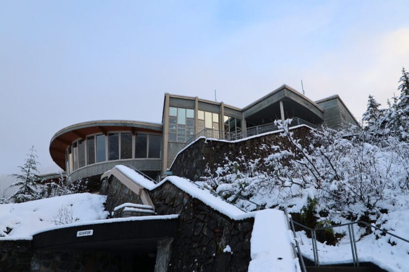 the Mendenhall Glacier Visitor Center