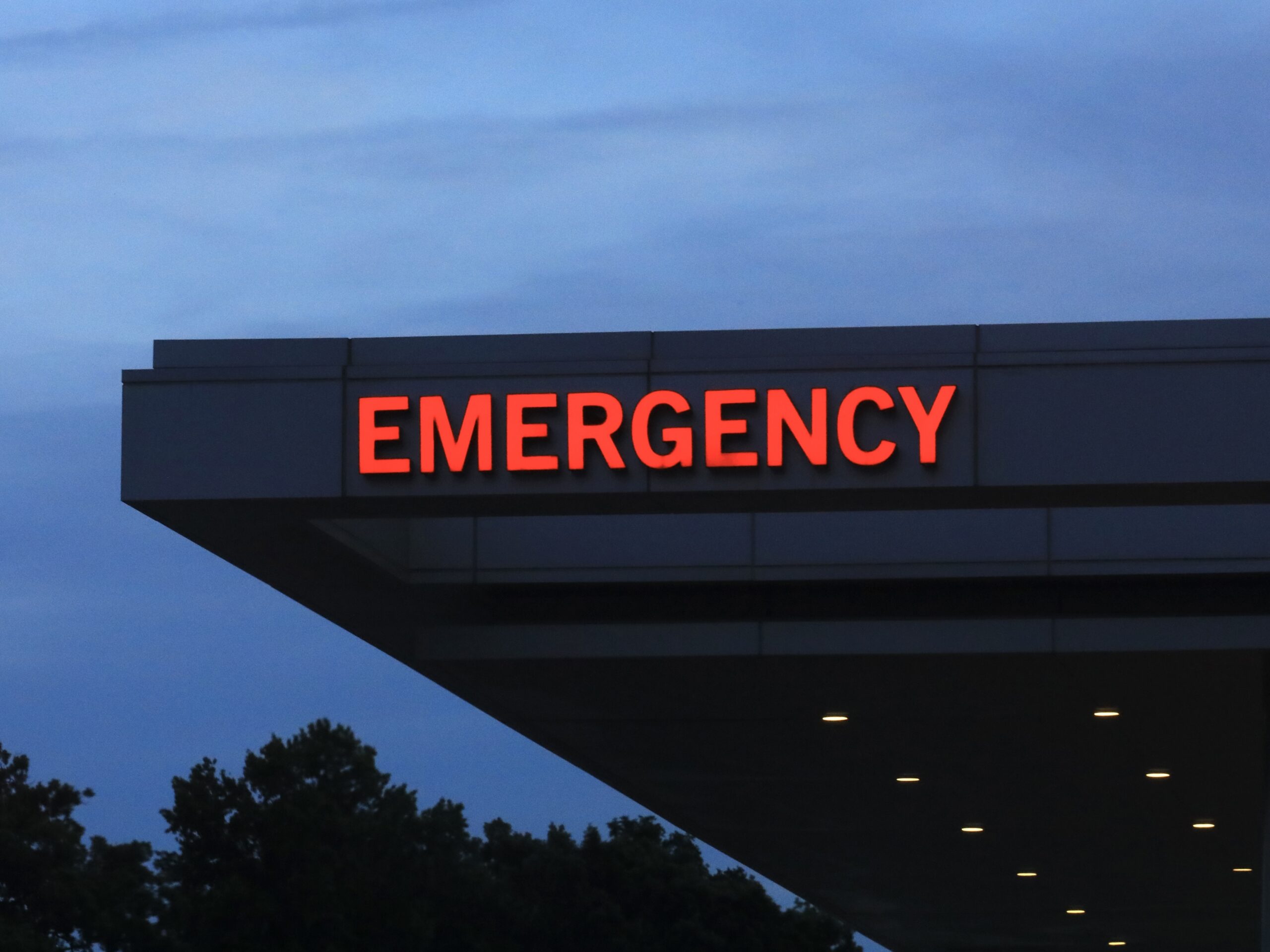 an emergency room