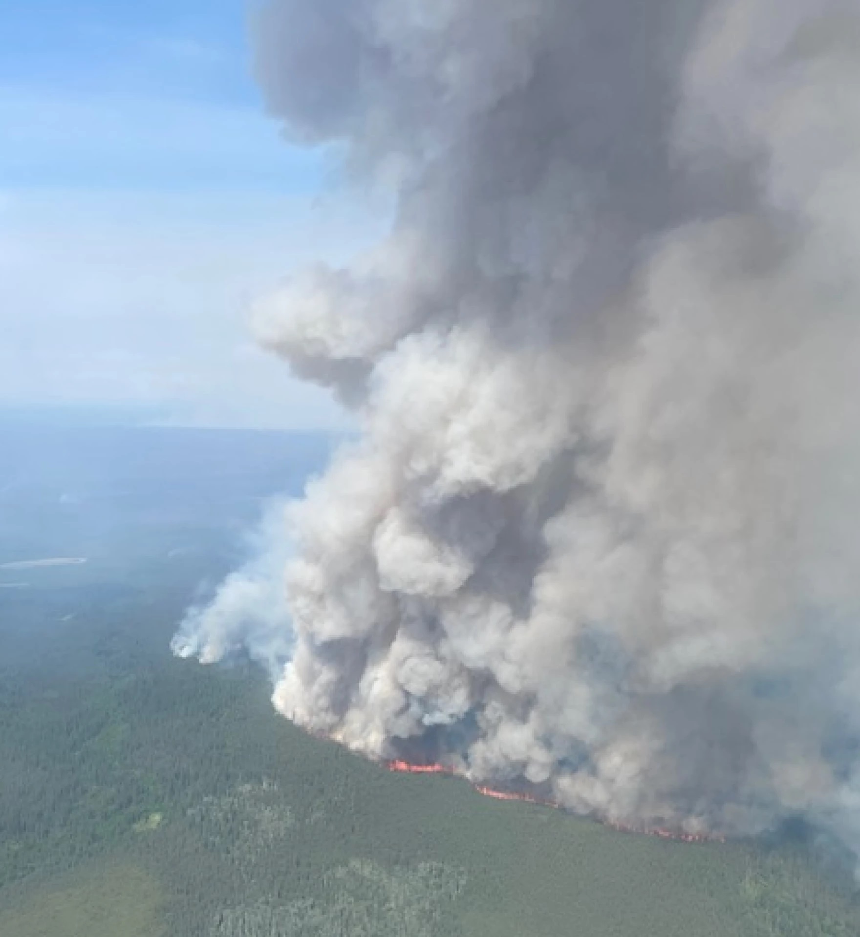 Hot Dry Weather Generates Lightning Sparked Wildfires Across Interior