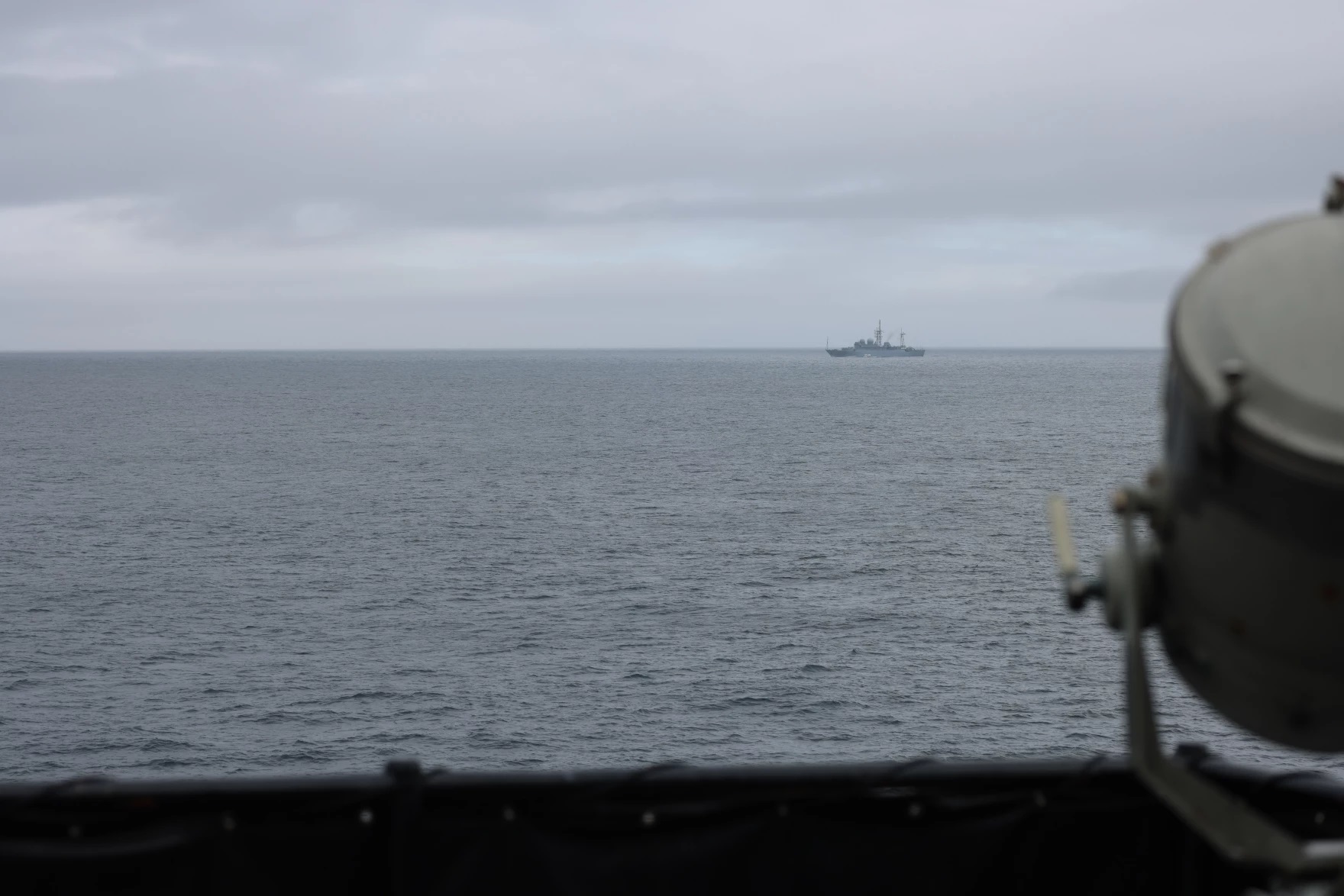 Coast Guard encounters Russian military ship near Atka