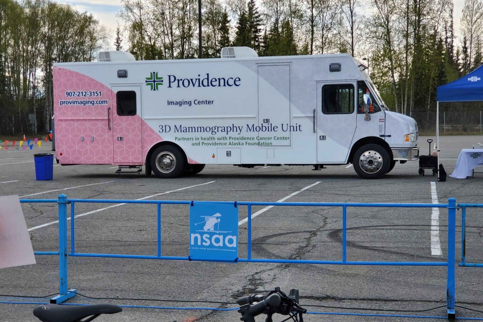 The Providence Imaging Center's Mammography Mobile Unit