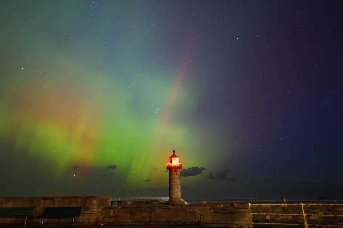 The northern lights dazzle night skies across U.S. and Europe Alaska