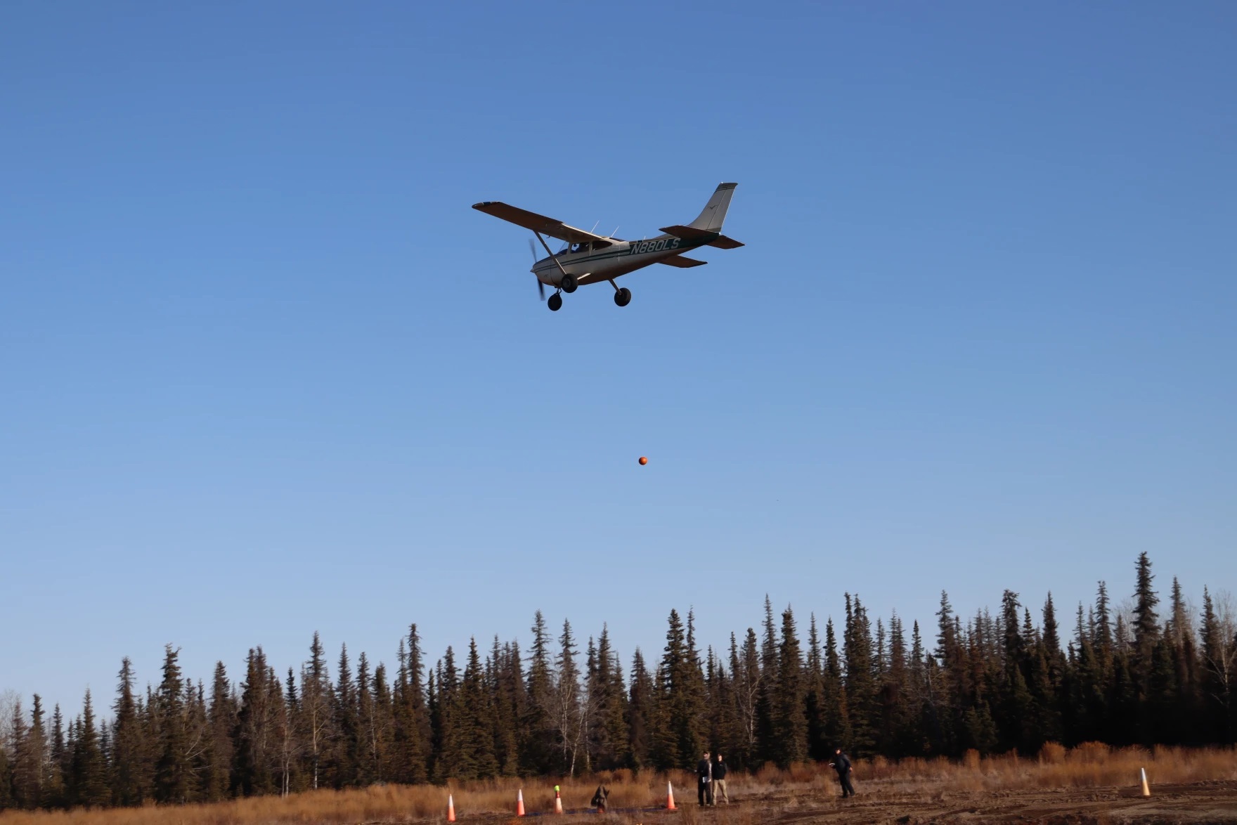 a pumpkin drop