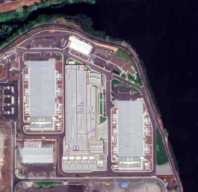 a satellite view