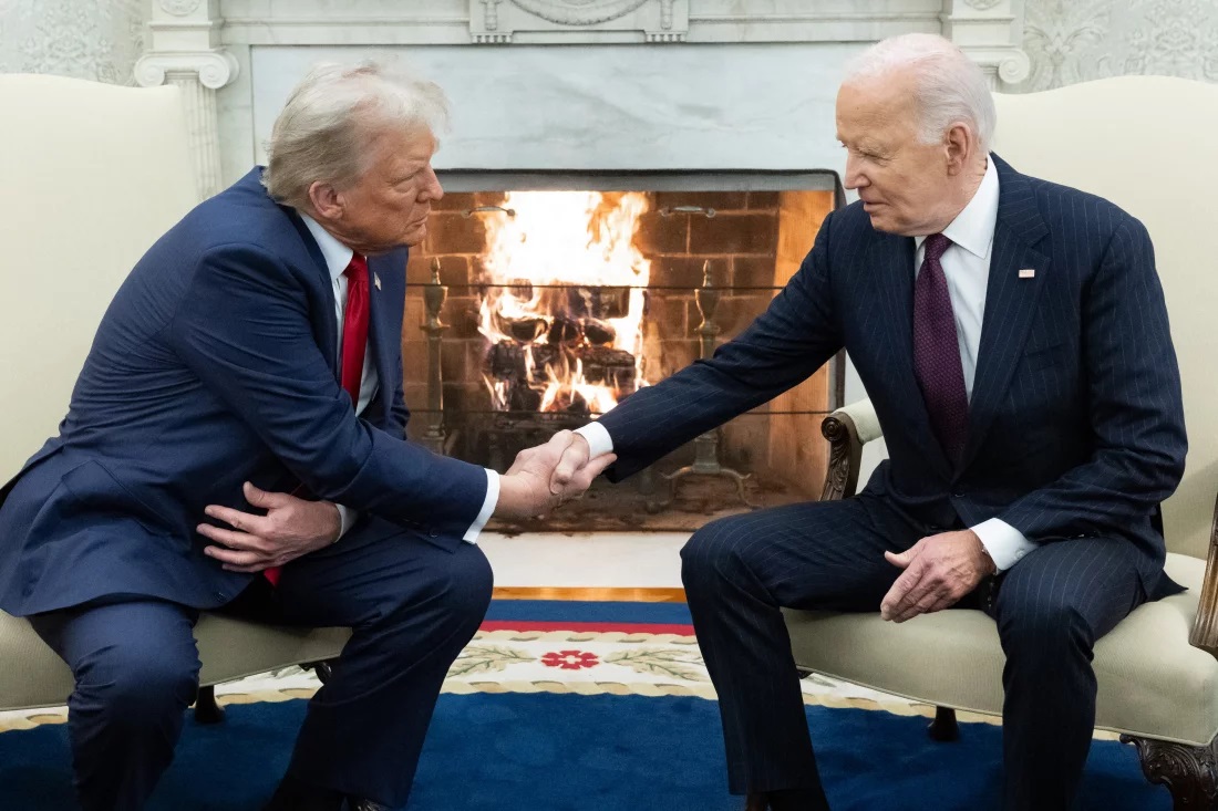 Donald Trump and Joe Biden