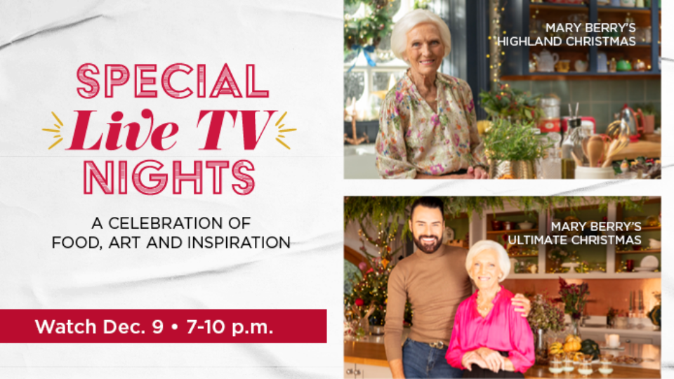 Celebrate holiday food, art and inspiration on Night 1 of our Special Live Nights - Monday, December 9 from 7 to 10 p.m. on Alaska Public TV.