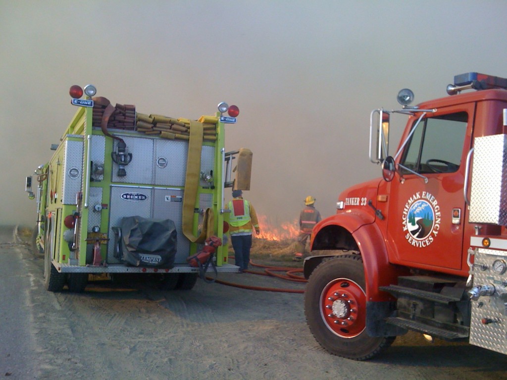Crews Battle Kenai Wildfire